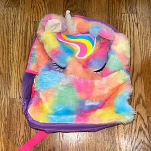 Multicolor kids unicorn backpack